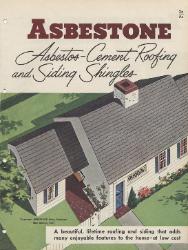 1951 Asbestone Corporation ASBESTOS