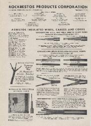 1945 Rockbestos Products Corporation ASBESTOS