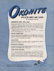 1944 The Okonite Company ASBESTOS