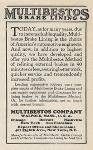 1923 Multibestos Company