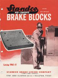 1960 STANDCO Brake Lining Company